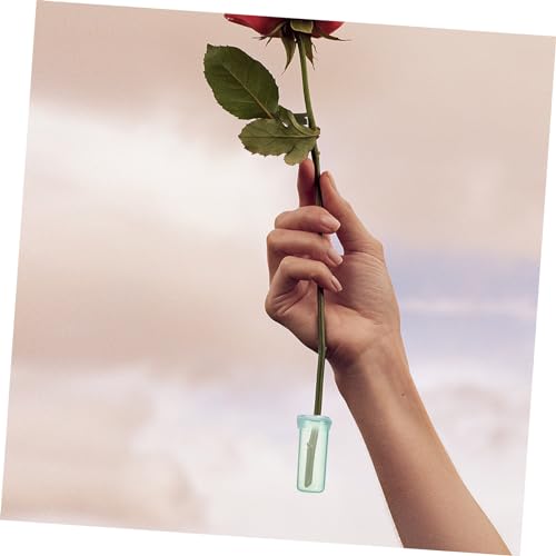 Tubes de conservation de l'eau fleurs fraîches tige plastique - 7