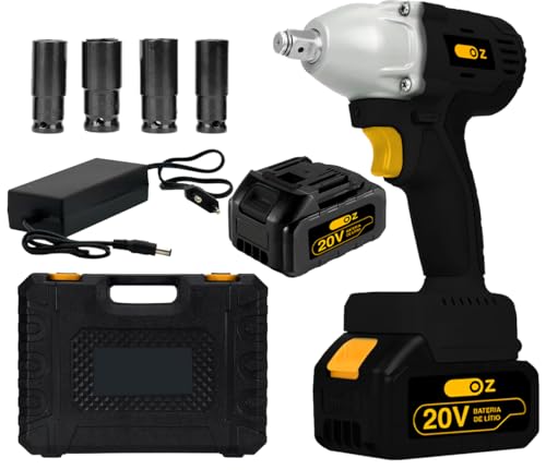 OZ Chave de Impacto 20V 1/2'' 2.400rpm 4 Soquetes