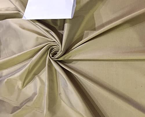 Pure soie Dupion Gold Dust au mètre : tissu de prestige de 137 cm pour haute couture