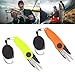 NLAIOUSL Stainless Fishing Scissors Fishing Line Cutter 180 Degree Foldable Line Cutter Fishing Tackle Accessories