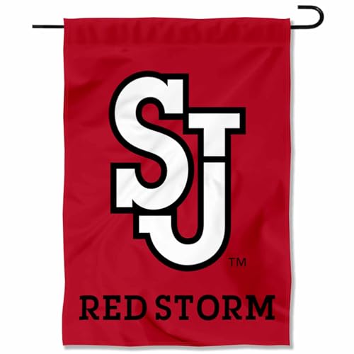 St. John's Red Storm Garden Flag