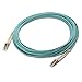 Cable Matters 40Gb OFNP Plenum Rated Multimode Duplex 50/125 OM3 Fiber Cable, LC to LC Fiber Optic Cable - 32.8ft / 10m