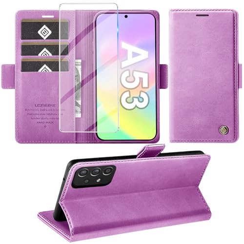 Étui de protection pour Samsung Galaxy A53 5G clapet portefeuille cuir