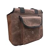 Entretien pratique : Conçu pour éviter le lavage en machine, ce sac à outils en toile assure un entretien minimal grâce à sa texture renforcée qui permet un nettoyage rapide avec un chiffon humide, développant une patine vintage unique adaptée aux professionnels recherchant des solutions de rangement à la fois fonctionnelles et stylées.