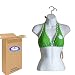 EZ-Mannequins CS-AZ-P76-W XS57-W Store Female Torso (Waist Long) White
