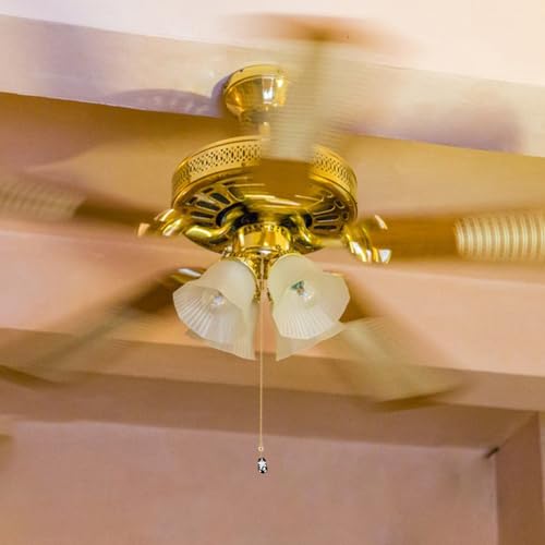 Image of DICOSMETIC 10Pcs Light Pull Chain 13.7 Inch Enamel Cat Charm Ceiling Fan Pull Chain Extender Adjustable Decorative Extension Connector Hanging Ornaments for Fan Wall Lighting Lamp Home Decor
