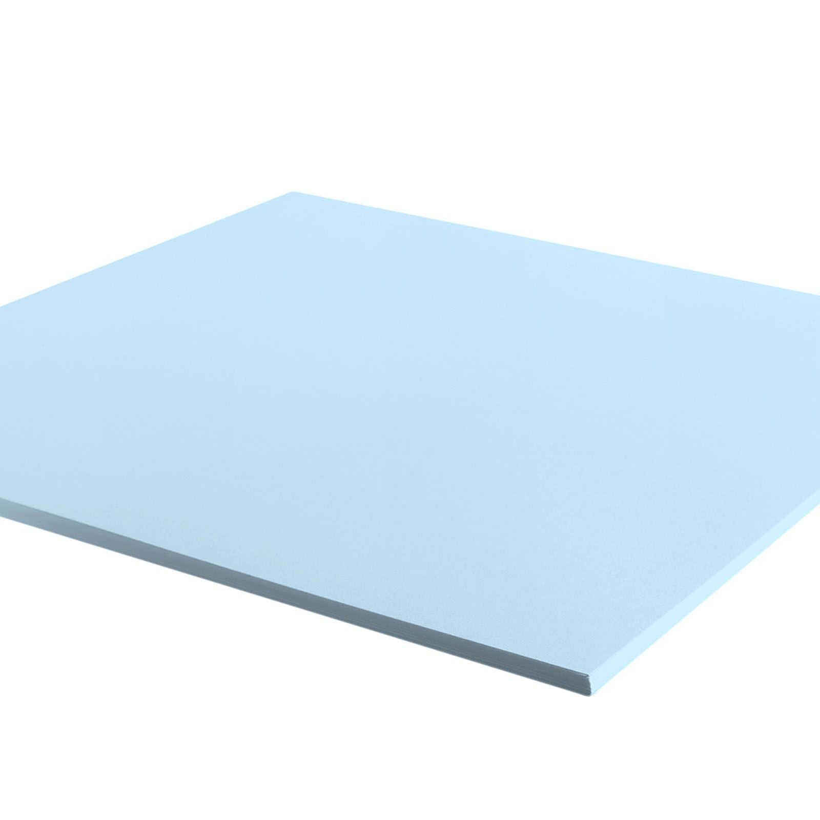 Florence Blue Cardstock - 20 Sheets 12x12 Inch 216 GSM Smooth Paper For Scrapbooking & Crafts