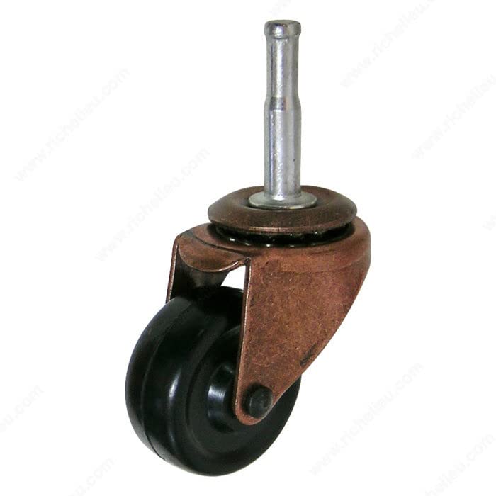 Madico F28301 1.2 in. Heavy-Duty Furniture Caster Copper