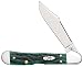 Case Bermuda Green Bone Mini Copperlock Pocket Knife