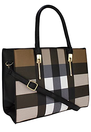 Bolsa Feminina Tiracolo e de Ombro Lenna's B046 Preta