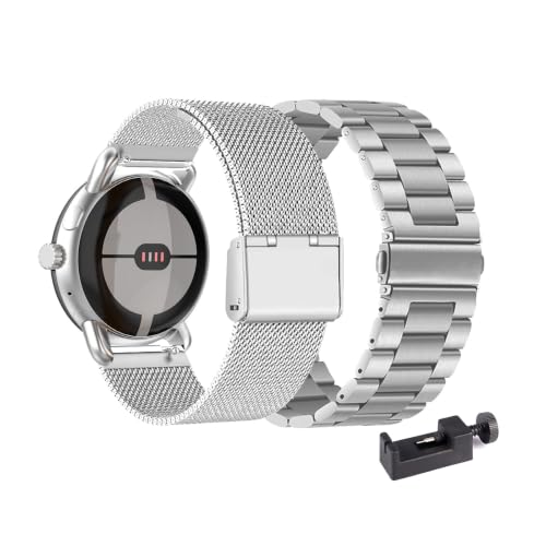 [AireWiki] 2�{ �Z�b�g�r���v�x���g�Ή� Google Pixel Watch 3 41mm �X�e�����X �r���v�o���h�X�e�����X�o���h �~���l�[�[���b�V���x���g���������x���g�N�C�b�N�����[�X �ւ��x���g ���߉\ �j�����p �����x���g �R���p�`�u