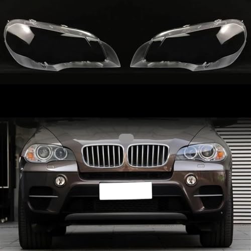 Lentille en verre contre phares ternes de X5 E70 2008-2013 - 2