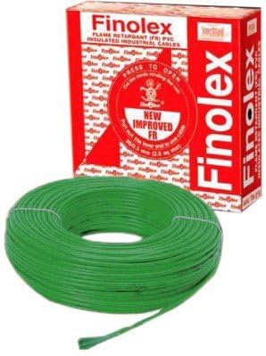 Finolex 1.5Sqmm wire 90m coil - Green