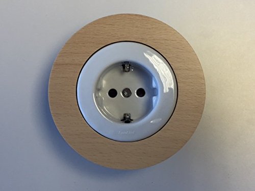 Prise schuko encastrée de courant 16A 250V blanche Fontini Do pack