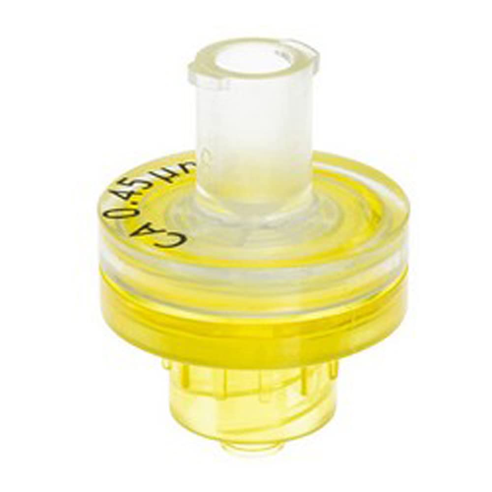 GVS FJ13ANCCA004FD01 ABLUO Syringe Filter, Acrylic Housing, 0.45 µm, 13 mm Diameter, Cellulose Acetate (Pack of 500)