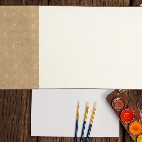 Papier défilant calligraphie rouleau vierge suspendu pour encre - 3