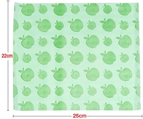 TsunNee Wax Paper, Food Wrapping Paper, Cake Wrappers, Gift Wrapping Paper for Crafting Cheese, 9.8 x 8.6inches, 100-Pack