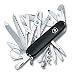 Victorinox Swiss Army Multi-Tool, SwissChamp Pocket Knife, Black