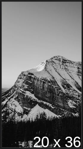 Frame It Easy 20 x 36 Satin Black Metal Frame (Ashford)