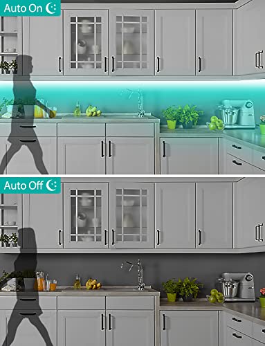 Maticod Motion Sensor Lights Indoor Under Bed Lights, Plug-In Rgb Motion Sensor Led Strip Lights For Bedroom, Under Cabinet Lights With App Control For Kitchen, Closet, Stair Night Lights, 16.4Ft #TOP5