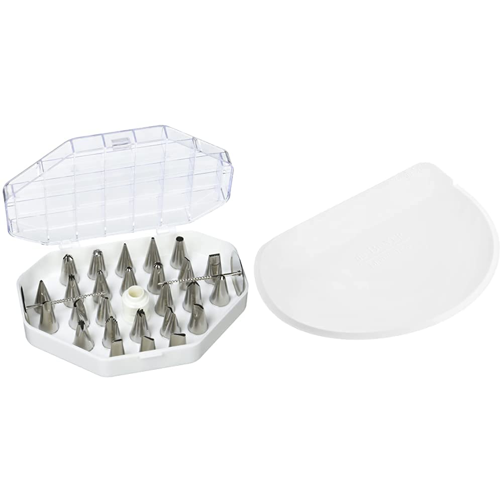 DE BUYER -2114.20 -coffrets 26 douilles inox+adaptateur & 4858.00N -raclette coupe pate ronde polyethylene