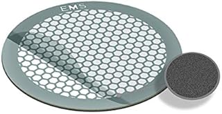 EMS CFTH200-Ni-25 Carbon Support Film, Thin Bar Hexagonal Grid, Standard, 10 nm Thick, 200 mesh Particle Size, Nickel (Pack of 25)