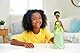 Mattel DISNEY Prinzessin Tiana - Bewegliche Puppe mit glitzerndem Outfit und Accessoires, inspiriert vom Film Küss den Frosch, für Kinder ab 3 Jahren, HLW04