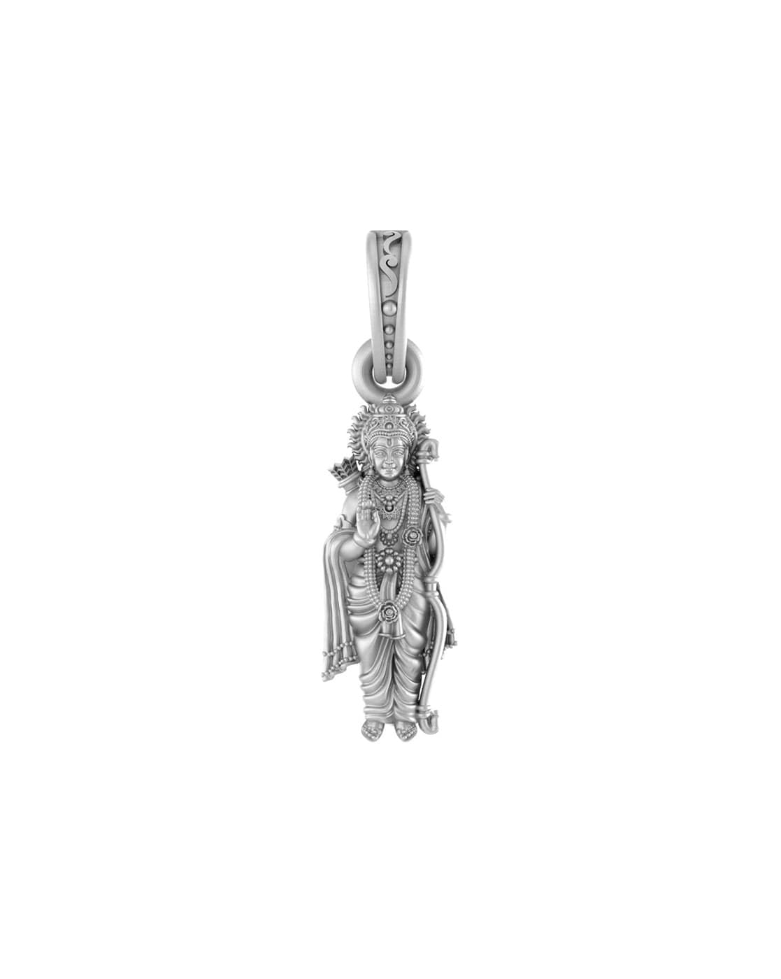 Pendentif Lord Ram argent sterling résistant au ternissement petit format 5,6 g - 6