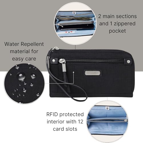 Baggallini Women's Zip Around Wallet2