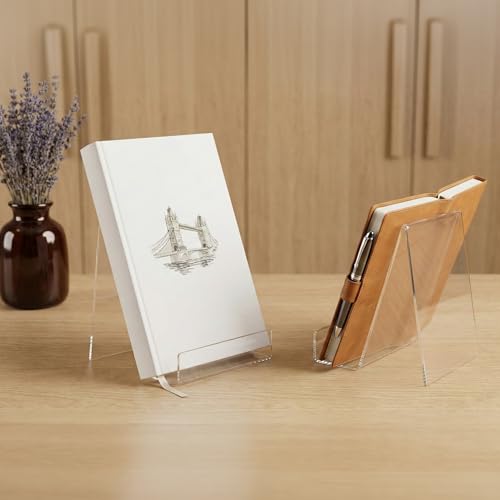 Supports de livres en acrylique plexiglas format A4 pour ordinateur - 8
