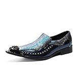 scarpe uomo vero coccodrillo ★ Materiale superiore: vera pelle; Sole Materiale: Gomma; Chiusura: slip-on; Composizione materiale: EVA