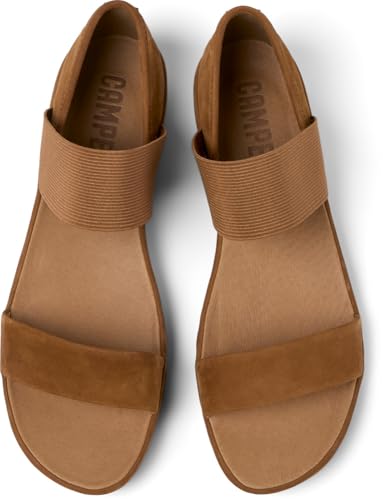 Camper Right - Sandals For Women - Brown, Size 38, Suede - 4