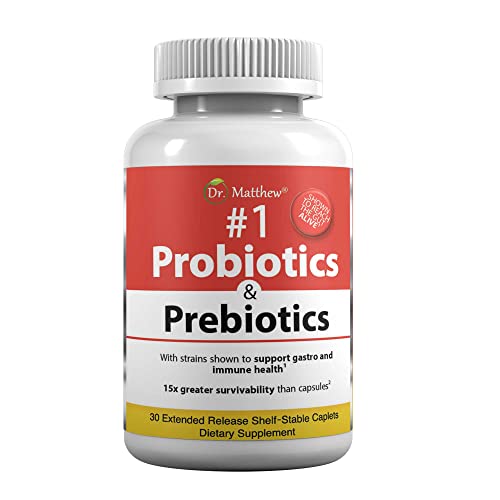 Best Prebiotics and Probiotics for Women, 15 Billion CFU, Probiotics for Men & Teens. Lactobacillus Rhamnosus, Plantarum, Gasseri & Reuteri. 15 Strains. Digestive, Immune System & Weight Loss Support.