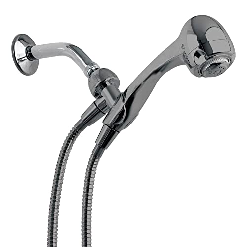 Niagara Conservation N2945BN Earth Massage Spa 3-Spray 1.5 GPM Brushed Nickel High Efficiency Hand Shower Head