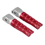 - Fit für Honda NO LOGO 1pair Fußrastenanlage Soziusfußrastenhalter Fußraste hinten Fußrasten Rests gepasst for Honda CBR600F CBR600RR ABS CBR1000RR CB1000R CB650F CB600 Hornet (Farbe : Rot)