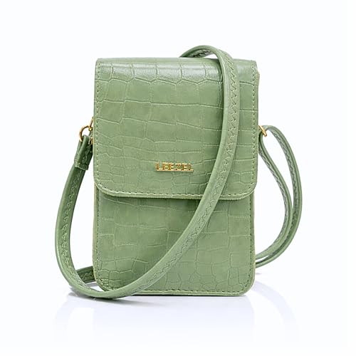 Image of LEEZEL Women's Girls Wallet Sling Bag for Mobile Cell Phone Holder