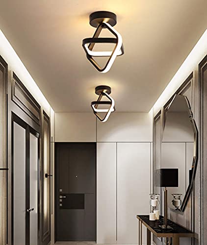 Modern LED Deckenleuchte, 36W Deckenbeleuchtung Dimmbar Deckenlampe, 3000 K-6500 K, Lampen für Wohnzimmer Schlafzimmer Balkone Flur Garderobe Durchmesser 22cm,2Stück Cover