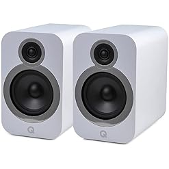 Q Acoustics 3030i Blanc Enceintes Bibliothèques (la Paire) - Les Beatles, Paul McCartney, John Lennon, RIngo Starr, George Harrison