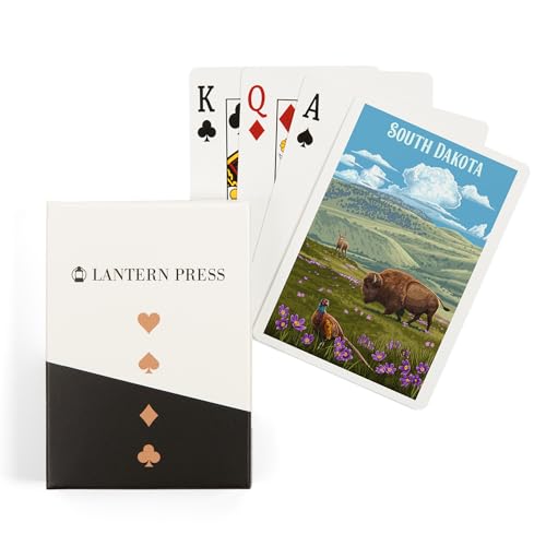 Baraja Póker South Dakota, 52 cartas tamaño póker