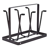 Platz Sparen: Konzentrieren Sie die Tasse auf einem Gestell, um Platz zu Hause zu sparen. Sie kann auch die Rolle der Fixierung und des Schutzes spielen. Vermeiden Sie, dass die Tasse versehentlich herunterfällt, um zu brechen.