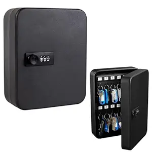 DAYONG Steel Key Box, Key Cabinet Wall Mount with Code and Key Tags, Key Storage Lock Box for Indoor Outdoor-48 Keys Capacity. (K-1-48)