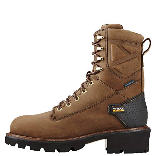 Ariat Men's Powerline 8" H2O Composite Toe Work Boot2