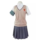 Mikoto Misaka Cosplay Costume -Game Suit Gorgeous Uniform for Anime and Gaming Fans Women Men (Male Size, XXL)