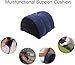 Thicken Inflatable Bed Half Circle Pillow for Adult Play, Portable Soft Body Positioners Wedges Pillowcase Ramps Cushion for Couples, Sleeping, Riding, Travel Sweater N83