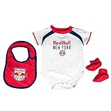 MLS New York Red Bulls Bib & Bootie Set, Infant