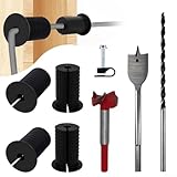 Kit d'installation complet : le colis est livré avec six anneaux de câble, un foret grattoir de 2,5 cm, un foret renforcé, un foret de 1310,6 cm et 30 clips muraux pour faciliter l'installation.