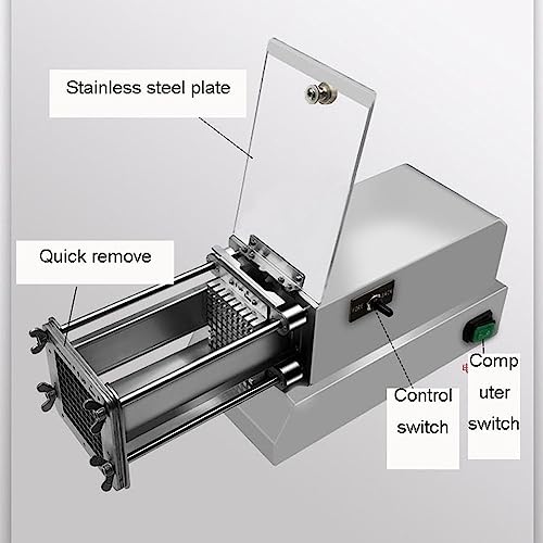 Machine à frites électrique pour couper les carottes et concombres rapidement - 7