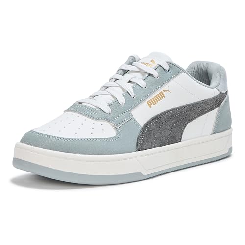 PUMA Men's CAVEN 2.0 Sneaker, Feather Gray-Shadow Gray-Cool Mid Gray, 12