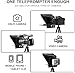 GVM Teleprompter Portable for iPad, Tablet, Smartphone & DSLR Cameras, Teleprompter Kit with Remote Control & Flexible Holder, teleprompter for Smartphone APP Compatible with iOS/Android