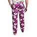 Disney Alice In Wonderland Chesire Cat All-Over Print Adult Purple Sleep Pajama Pants-Large